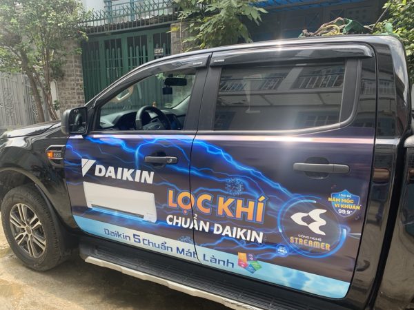 Công trình máy lạnh Cassette âm trần Daikin Củ Chi